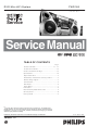 Philips FWD185 Service Manual