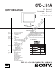 Sony CPD-L181A Service Manual