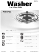 Performa Clothes Washer Use & Care Manual