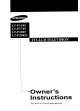 Samsung LT-P1545 Owners Instrucitons