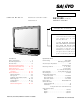 Sanyo DS31520 Service Manual