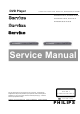 Philips DVP5140 Service Manual