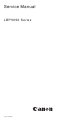 Canon LBP5050 Series Service Manual