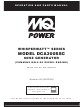 MQ Power DCA300SSC WHISPERWATT SERIES Operation And Parts Manual