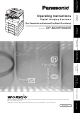 Panasonic Workio DP-8020 Operating Instructions Manual