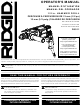 RIDGID R5011 Operator's Manual