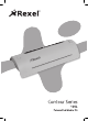 Rexel Contour Series 100L User Manual