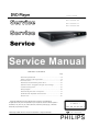 Philips DVP3350K/93 Service Manual