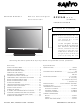 Sanyo DP37649 Service Manual