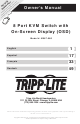 Tripp-Lite B007-008 Owner's Manual