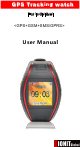 ionit GPS Trackingr watch User Manual