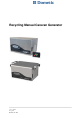 Dometic Caravan Generator Manual