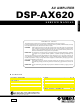 Yamaha DSP-AX620 Service Manual