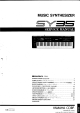 Yamaha SY35 Service Manual