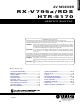Yamaha RX-V795a Service Manual