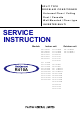 Fujitsu AB*14LBAJ Service Instruction