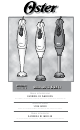 Oster 2609 Instruction Manual