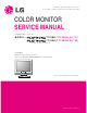 LG Flatron T710BHJ-AL**E Service Manual