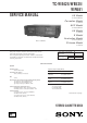 Sony TC-WE425 Service Manual