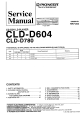 Pioneer CLD-D604 Service Manual