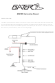 Gator ARV50M Instruction Manual