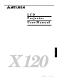Mitsubishi LVP-X120A User Manual