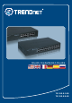 TRENDnet TE100-S16R Quick Installation Manual