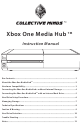 Collective Minds Xbox One Media Hub Instruction Manual