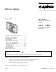 Sanyo VPC-J1 Service Manual