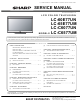 Sharp LC-60E77UN Service Manual