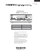 Onkyo TX-SR601/E Service Manual
