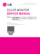 LG Flatron M1717TM Service Manual