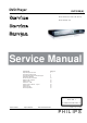 Philips DVP3120 Service Manual