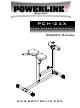 Powerline PCH-24X Owner's Manual