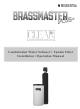 Water Control Brassmaster Installation & Operation Manual