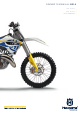 Husqvarna 125 TC EU Owner's Manual