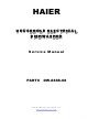 Haier DW-8888-08 Service Manual