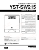 Yamaha YST-SW215 Service Manual