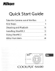 Nikon COOLPIX S6100 Quick Start Manual