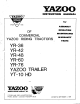 Yazoo YR-36 Instruction Manual