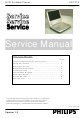 Philips PET716 Service Manual