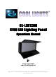 Cool lights CL-LED1200 Operation Manual