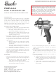 Paasche F88P-2-0-6 Operating Instructions