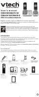 VTech CS6419 User Manual