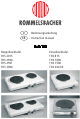 Rommelsbacher THS 2015 Instruction Manual
