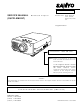Sanyo PLC-SW15 Service Manual