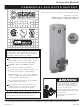 State Water Heaters GPG/GPV-540A Instruction Manual