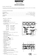 Botex MPX-405 Operation Manual