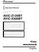 Pioneer AVIC-Z120BT Operation Manual