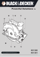 Black & Decker Powerful Solutions KS1300 Original Instructions Manual